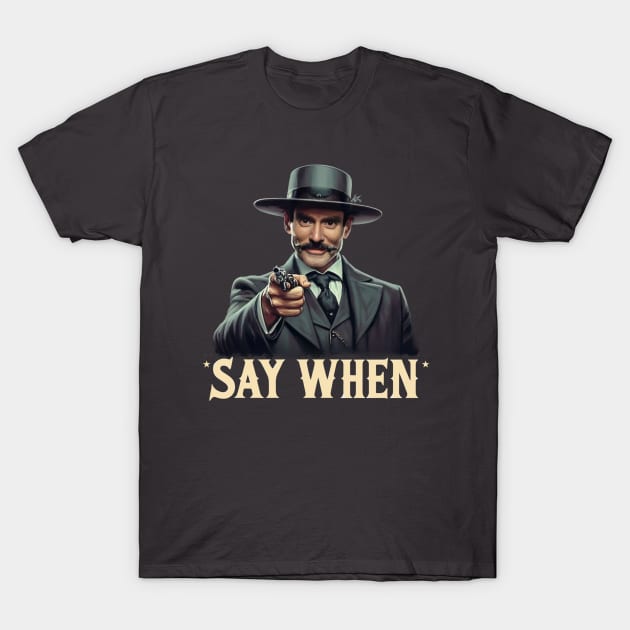 Doc Holiday T-Shirt by unn4med